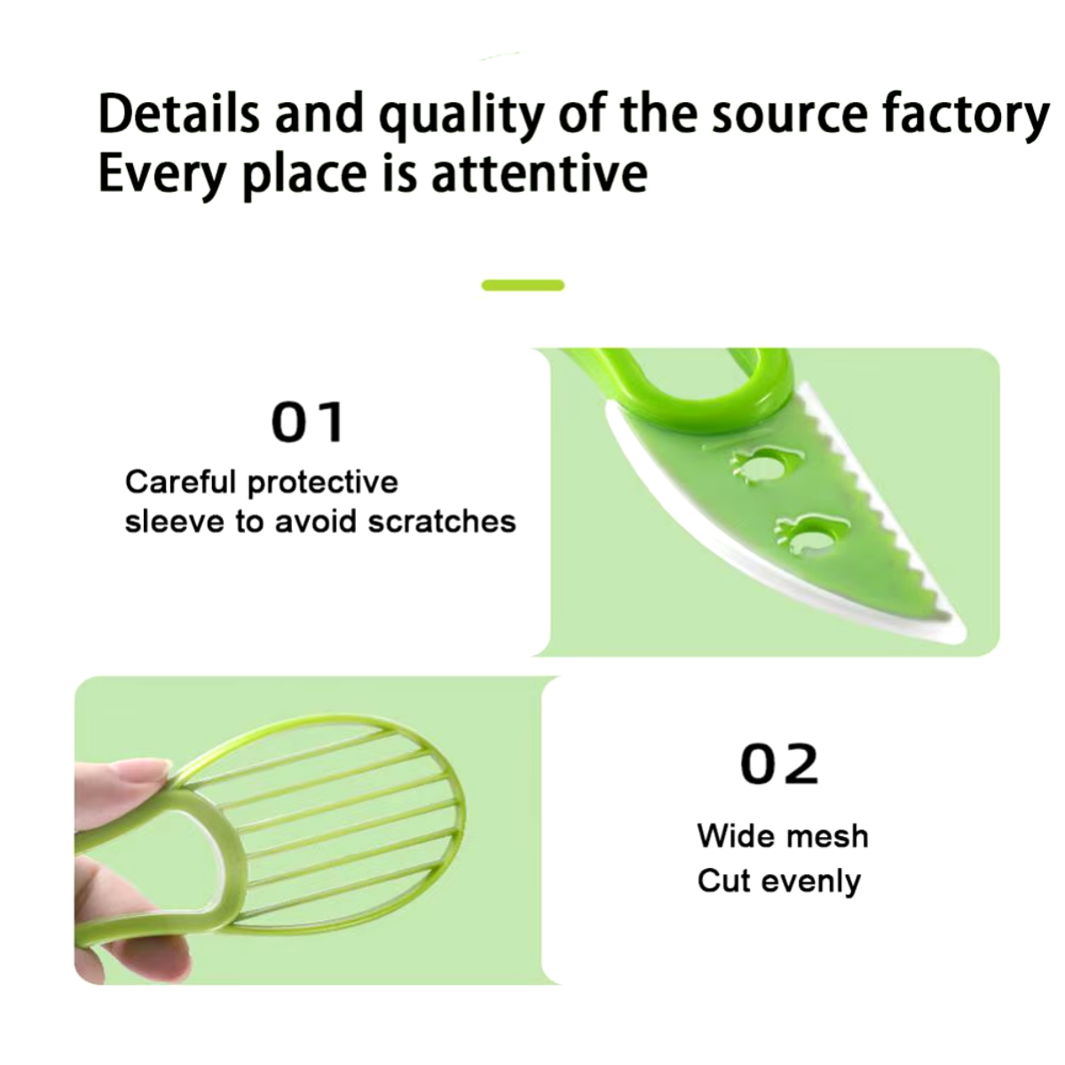 Miniatura 4 de Rebanador de aguacate 4139-5